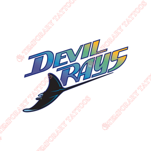 Tampa Bay Rays Customize Temporary Tattoos Stickers NO.1950